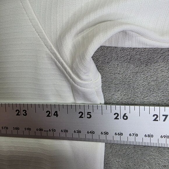 Mens White Chase Edwards Polo Shirt Short Sleeve Microfiber Polyester Size XL - Picture 5 of 7